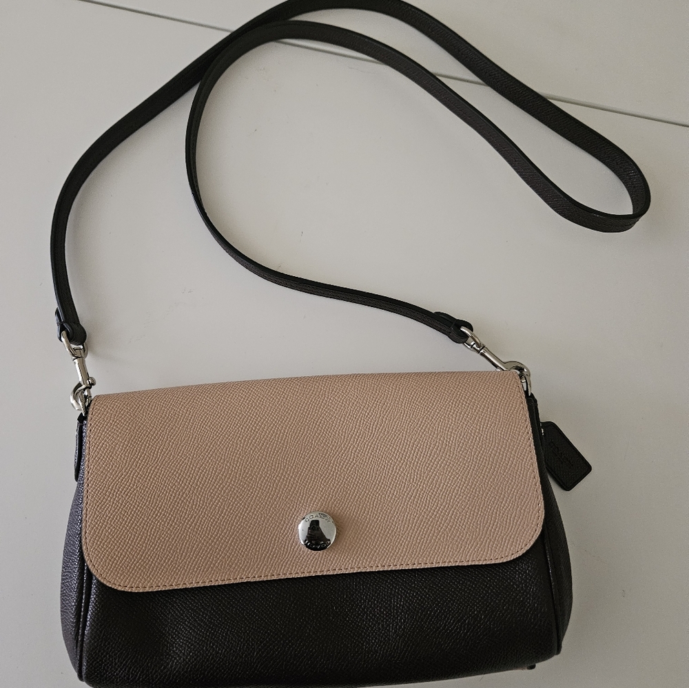 Coach Leather Reversible Ruby Crossbody